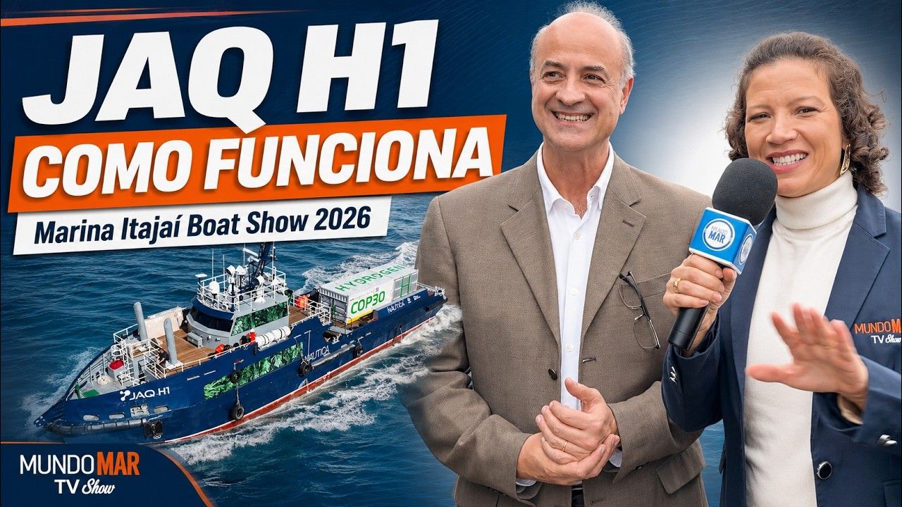 JAQ H1 - o barco brasileiro movido a hidrogênio verde que colocou o país na vanguarda náutica
