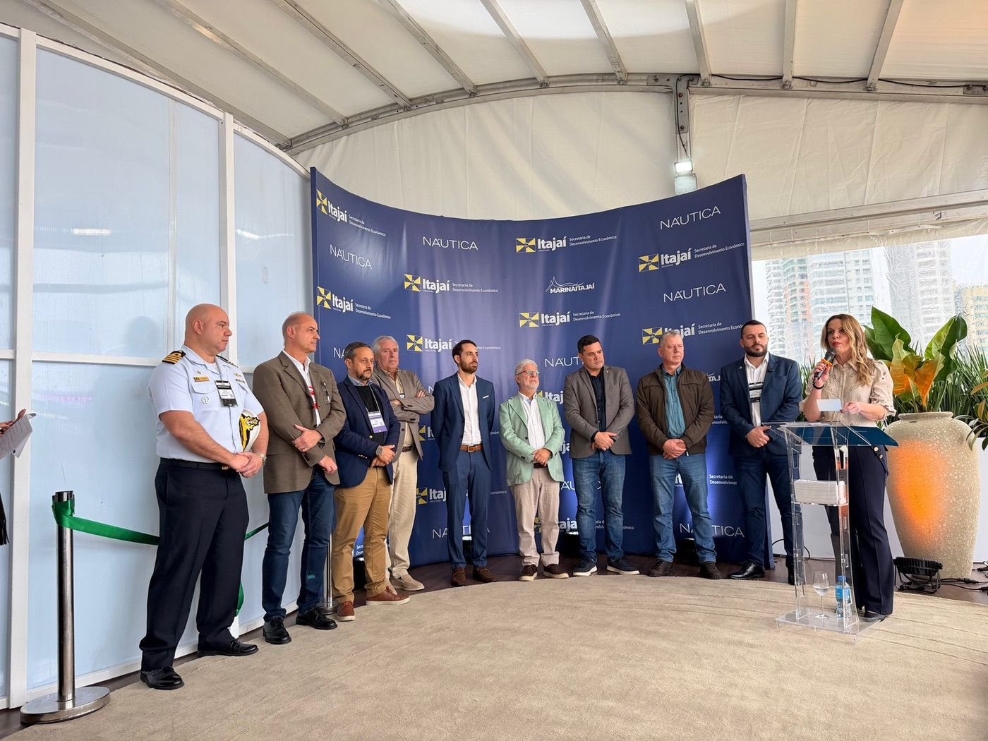Marina Itajaí Boat Show 2026 começa com autoridades, lideranças e a força da Economia do Mar