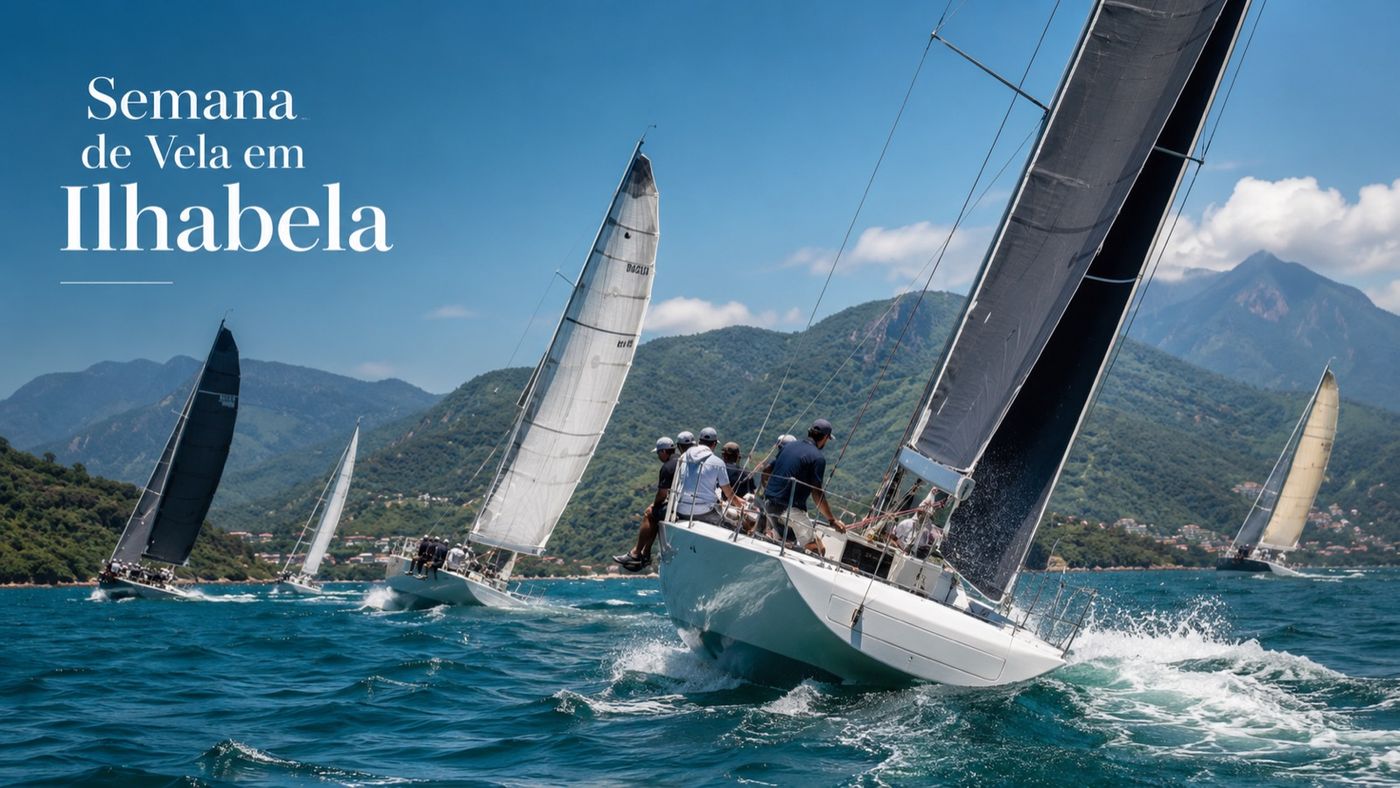 Semana de Vela de Ilhabela abre 53ª edição com mais de 100 barcos e a elite da vela oceânica