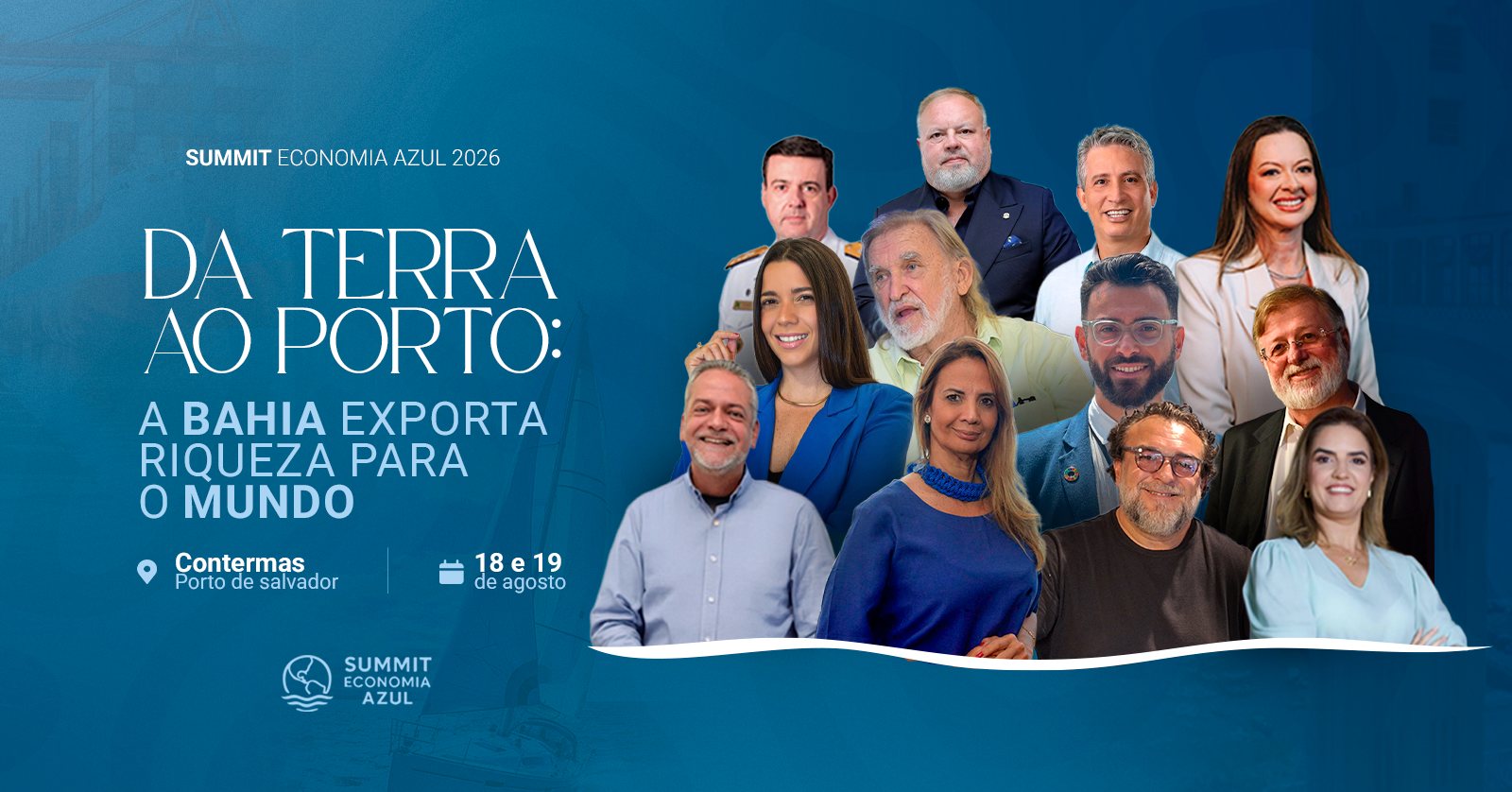 Salvador recebe o primeiro Summit de Economia Azul do Nordeste e coloca o mar no centro do debate econômico